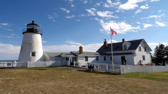 Pemaquid Point Lighthouse,Maine     1920x1080 pemaquid point lighthouse, maine, , , pemaquid, point, lighthouse