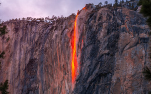 Yosemite National Park,California,USA,Horsetail Fall     1920x1200 yosemite national park, california, usa, horsetail fall, , , yosemite, national, park, horsetail, fall