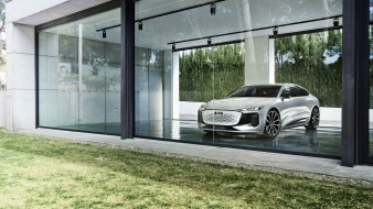 , audi, a6, e, tron, 2021, , 