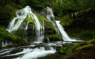 Panther Creek Falls,Washington state     1920x1200 panther creek falls, washington state, , , panther, creek, falls, washington, state