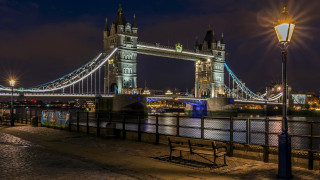 города, лондон , великобритания, tower, bridge
