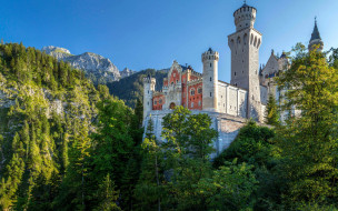 neuschwanstein castle, города, замок нойшванштайн , германия, neuschwanstein, castle