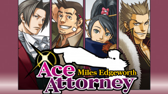 видео игры, ace attorney,  investigations - miles edgeworth, персонажи