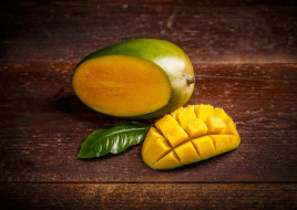 еда, манго, экзотический, фрукт