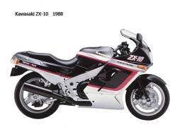 Kawasaki-ZX10-1988     1024x768 kawasaki, zx10, 1988, 