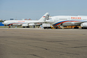 ИЛ- 96 обои для рабочего стола 3000x1997 ил- 96, авиация, пассажирские самолёты, ил-, 96, самолёты, аэропорт, россия