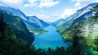 lake koenigssee, bavarian alps, природа, реки, озера, lake, koenigssee, bavarian, alps