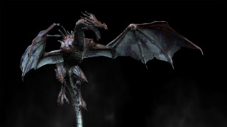видео игры, the elder scrolls v,  skyrim, дракон