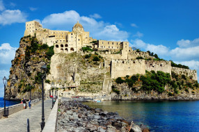 aragonese castle, italy, города, замки италии, aragonese, castle