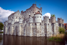 gravensteen castle, belgium, города, замки бельгии, gravensteen, castle