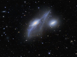 NGC4438  NGC4435     1600x1200 ngc4438, ngc4435, , , 
