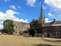 Norwich Cathedral,Norfolk,UK     2560x1920 norwich cathedral, norfolk, uk, , -  ,  ,  , norwich, cathedral