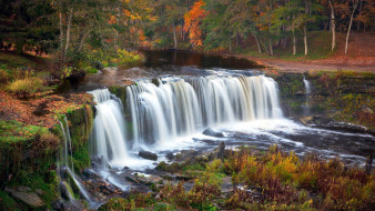 waterfall of river keila, estonia, , , waterfall, of, river, keila