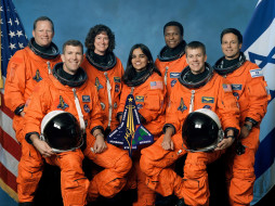 STS-07 Crew Portrait     1600x1200 sts, 07, crew, portrait, , , , , 