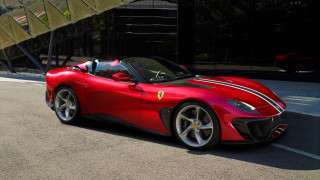 Ferrari SP51 2022 обои для рабочего стола 3840x2160 ferrari sp51 2022, автомобили, ferrari, sp51, 2022, engine, v12