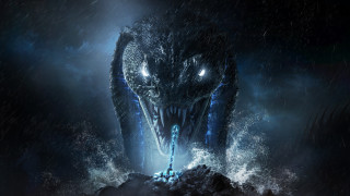 For Honor Wrath of the Jormungandr     5120x2880 for honor wrath of the jormungandr,  , for honor, fantasy, monster, snake, mouth, fangs