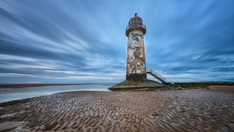 point of ayr lighthouse, flintshire, wales, , , point, of, ayr, lighthouse