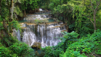 Huai Mae Khamin Waterfall,Thailand     1920x1080 huai mae khamin waterfall, thailand, , , huai, mae, khamin, waterfall