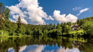 Lake Klostermaier,Black Forest,Germany     1920x1080 lake klostermaier, black forest, germany, , - ,  , lake, klostermaier, black, forest