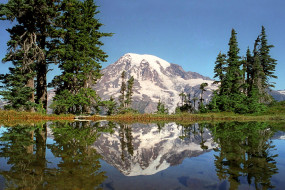 Tahoma`s Looking Glass, Mt. Rainier National Park, Washington     1999x1333 tahoma`s looking glass,  mt,  rainier national park,  washington, , , , , , 
