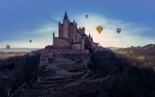 Alcazar Castle,Segovia,Spain     1920x1200 alcazar castle, segovia, spain, ,  , alcazar, castle