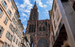 Cathedral of Strasbourg     1920x1200 cathedral of strasbourg, ,  , , cathedral, of, strasbourg