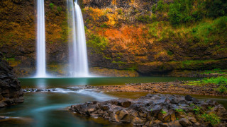 Wailua Falls,Kauai Island,Hawaii     1920x1080 wailua falls, kauai island, hawaii, , , wailua, falls, kauai, island