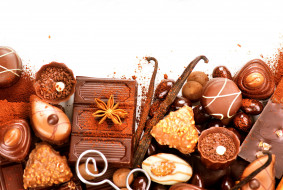 еда, конфеты,  шоколад,  мармелад,  сладости, шоколадные, ассорти