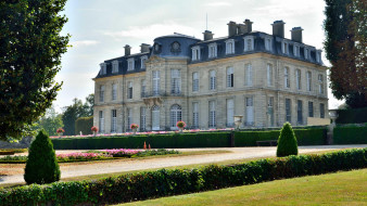 Chateau de Champs-sur-Marne,France     2560x1440 chateau de champs-sur-marne, france, ,  , chateau, de, champs-sur-marne
