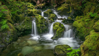 Nile Creek Waterfall,British Columbia     1920x1080 nile creek waterfall, british columbia, , , nile, creek, waterfall, british, columbia