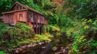 Cedar Creek Grist Mill,Washington     1920x1080 cedar creek grist mill, washington, , , cedar, creek, grist, mill