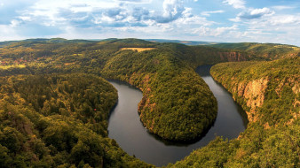 vltava river near prague, czech republic, , , , vltava, river, near, prague, czech, republic