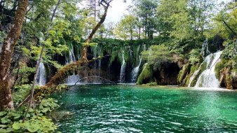 Plitvice Lakes National Park,Croatia     1920x1080 plitvice lakes national park, croatia, , , plitvice, lakes, national, park