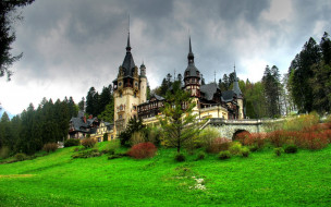Peles Castle,Prahova County,Romania     1920x1200 peles castle, prahova county, romania, ,   , , peles, castle, prahova, county