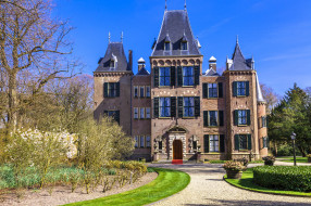 Keukenhof Castle,Netherlands     2560x1706 keukenhof castle, netherlands, ,  , keukenhof, castle