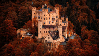 Hohenschwangau Castle,Bavaria,Germany     1920x1080 hohenschwangau castle, bavaria, germany, ,  , hohenschwangau, castle