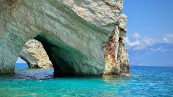 blue caves, ionian sea, zakynthos, greece, , , blue, caves, ionian, sea