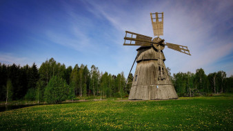 windmill at humppila, finland, , , windmill, at, humppila