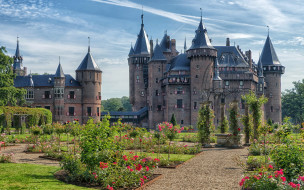 De Haar Castle,Utrecht,Netherlands     2560x1600 de haar castle, utrecht, netherlands, ,  , de, haar, castle