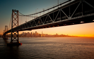 San Francisco  Oakland Bay Bridge     2560x1600 san, francisco, oakland, bay, bridge, , , , 