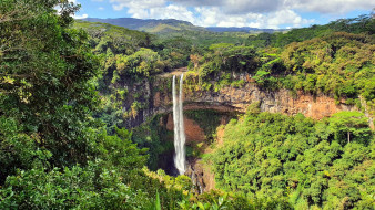 Chamarel Falls,Mauritius     1920x1080 chamarel falls, mauritius, , , chamarel, falls