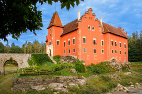 red lhota castle, czech republic, ,  , red, lhota, castle, czech, republic