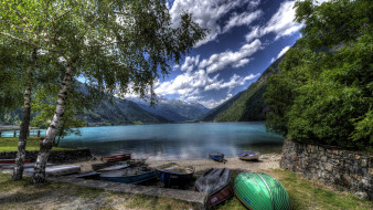 Lake Poschiavo,Switzerland     1920x1080 lake poschiavo, switzerland, , ,  , lake, poschiavo