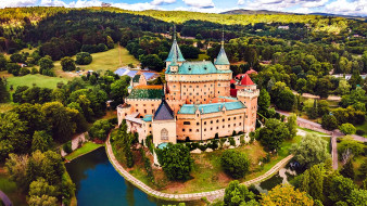 Bojnice Castle,Slovakia     1920x1080 bojnice castle, slovakia, , - ,  ,  , bojnice, castle