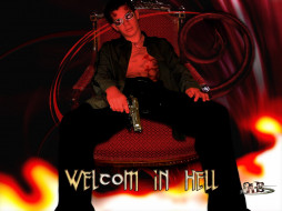 Welcom in Hell обои для рабочего стола 1024x768 welcom, in, hell, юмор, приколы