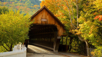 Covered Bridge at Woodstock,Vermont     1920x1080 covered bridge at woodstock, vermont, , - , covered, bridge, at, woodstock