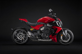 2023 ducati diavel v4, мотоциклы, ducati, diavel, v4, 2023, muscle, cruiser, cпортивный, мотоцикл, красный, дукати