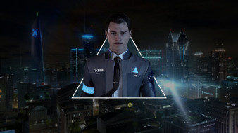      1920x1080  , detroit,  become human, connor, , become, human