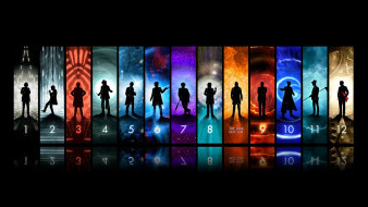 Doctor Who ( 2005  ...)     1920x1080 doctor who ,  2005  ,  , doctor who, oo, o, e, , , , christopher, eccleston, eter, apaldi, matt, smith, david, tennant, 14, seasons