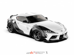 , 3, toyota, supra, a90, widebody, kit, stance, tuning, competition, carbon